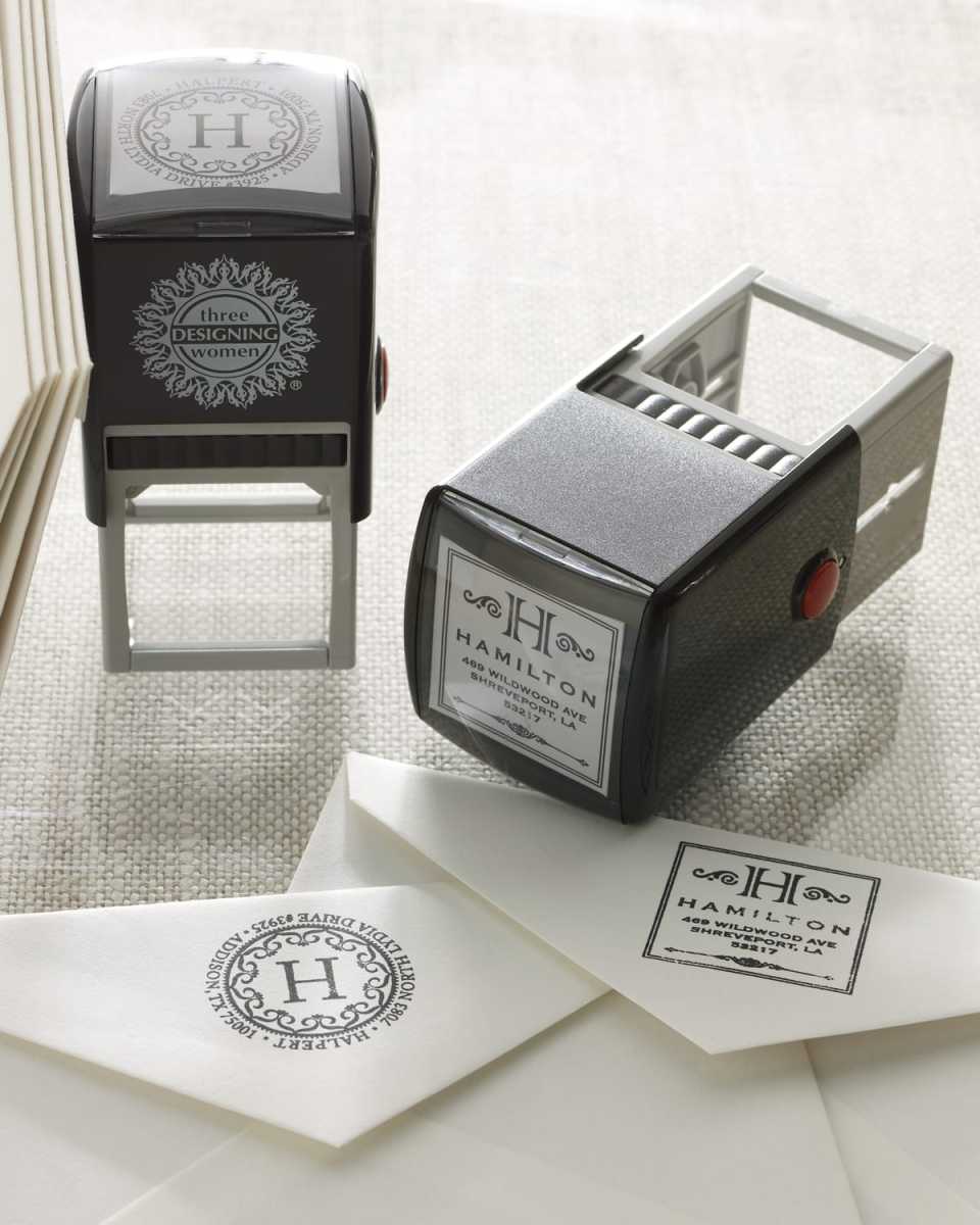 Round Personal Stamper